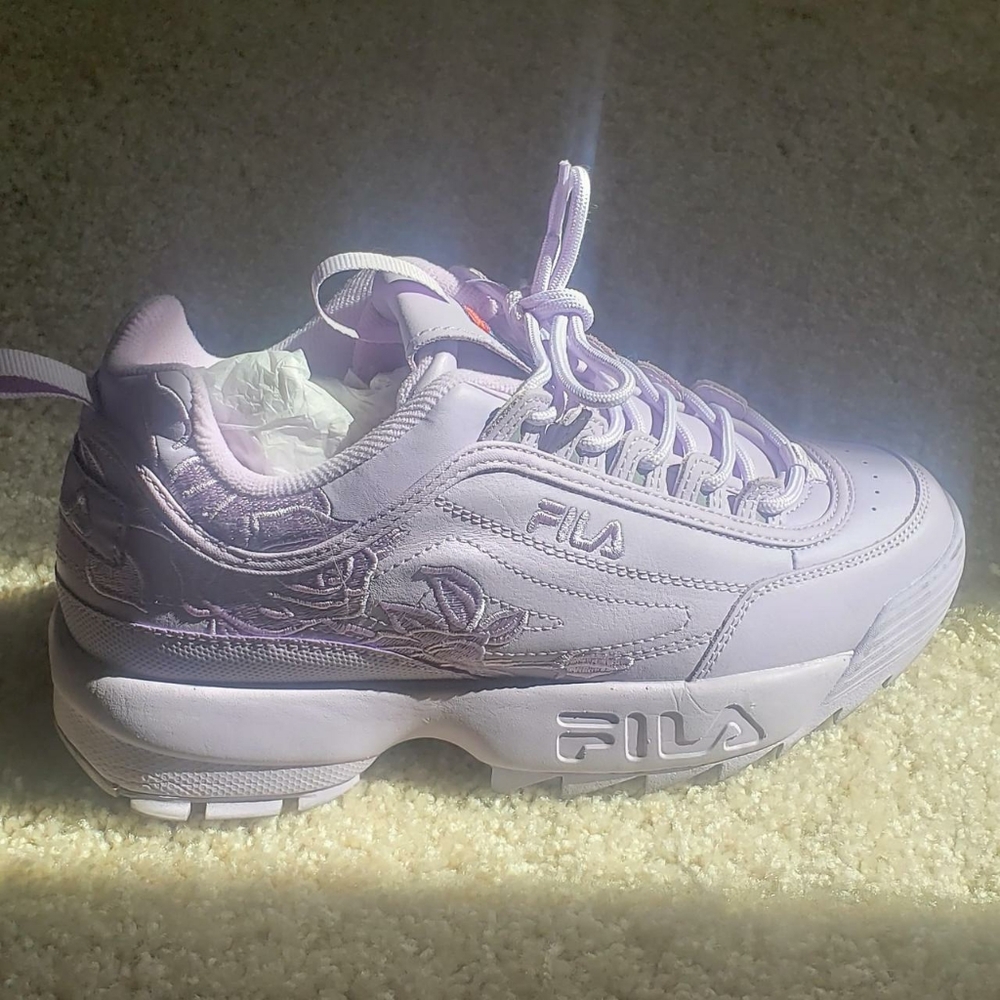 Fila disruptor ii rose embroidery